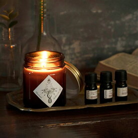 クラフトキット ｜ アロマキャンドル キット （ 天然精油3本＆キャンドル材料3個分セット ）｜ アロマ キャンドル セット 癒し リラックス 材料セット 手作り ハンドメイド プレゼント ギフト 初心者向け 精油 ヴァータ ピッタ カファ aroma