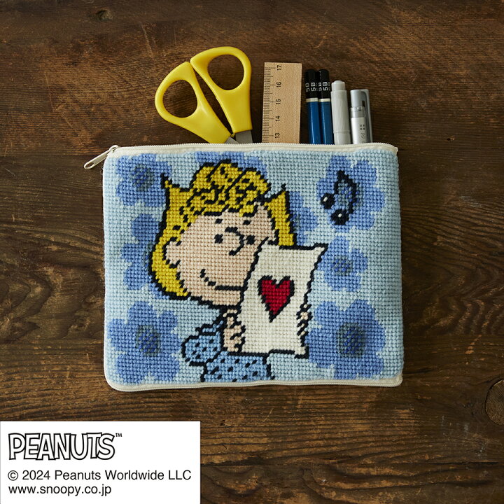 楽天市場】【説明書付き】スヌーピー ニードルポイントポーチ〈サリー  