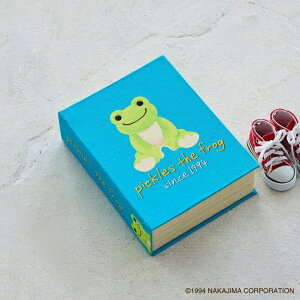 【 手芸キット 】 かえるのピクルス カルトナージュ でつくるブック型ボックス キット 本柄 | 手芸 キット 小学生 中学生 高校生 子供 手作り ハンドメイド 手芸用品 ハンドクラフト 簡単