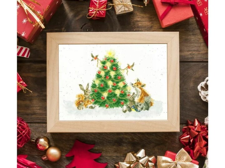 楽天市場】クロスステッチキット「Oh Christmas Tree」【3,980円以上 