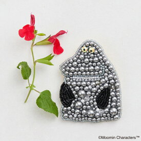 ビーズ刺繍キット ｜ クラフトキット ムーミン ビーズ刺しゅう ブローチ （ ムーミントロール / スノークのおじょうさん / モラン / スティンキー / ニョロニョロ ）｜ ビーズ 刺繍 キット 手芸 初心者 人気 ハンドメイド