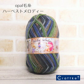 【毛糸/1玉価格】Opal Herbstmelodie〈11126〉ハーベストメロディー 4ply