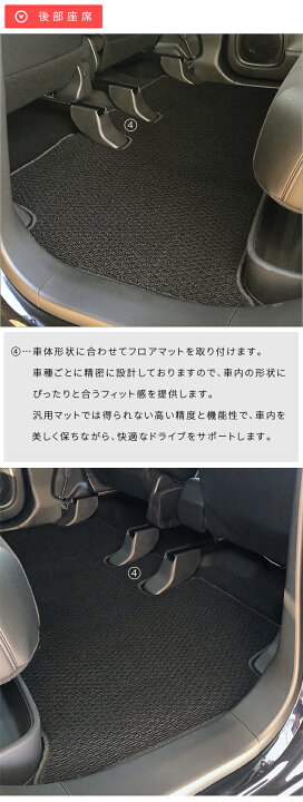 楽天市場】ホンダ N-WGN jh3 jh4 フロアマット JH3 JH4 Honda 