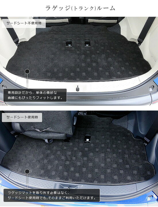 楽天市場 P5倍確定 エントリーで最大42倍 シエンタ フロアマット ラゲッジ ステップ 170系 Stdマット 6人乗り 7人乗り マットセット カーマット トランクマット Nsp170g Ncp175g Nhp170g カー用品 内装 カスタム Craft Mart
