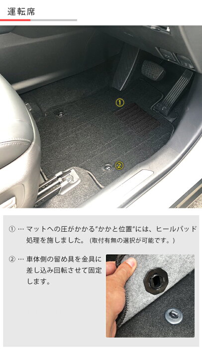 楽天市場】ハリアー 80系 フロアマット DXシリーズ トヨタ toyota 