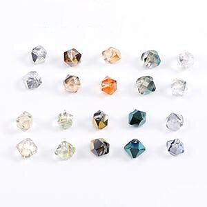 ���������I���b�L�K���X�`���[�� �Ђ��`���ʃJ�b�g ���� 6×6mm�i20���j