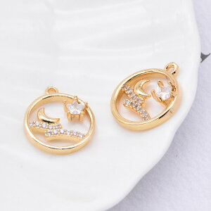 I㎿WRjA`[ t[v`[ ƌt 1Jt 15.5×18mm S[h NX^i2j