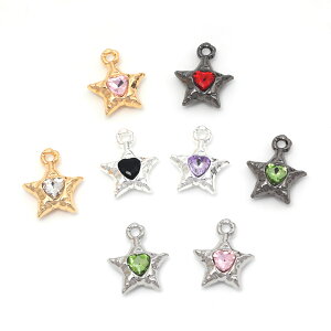 ���������I�K���X�`���[�� ������ �X�^�[ �� �F�� �n�[�g �K���X�X�g�[���t�� ���^���`���[�� ���a ��17×20mm�i2���j