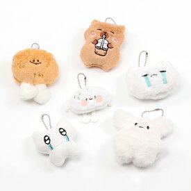 即日発送！ぬいぐるみストラップ 肉まん 泣顔ネコ いぬ じゃがいも カピバラマスコットチャーム キーホルダーチャーム バッグチャーム
