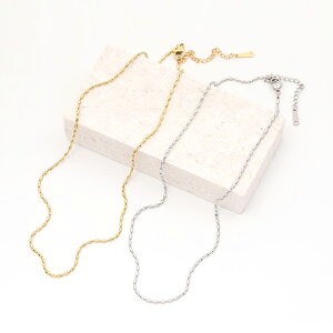 ���������I�X�e�����X�� �l�b�N���X�`�F�[�� ������41+6cm�i1�A�j