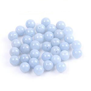 即日発送!天然石ビーズ アクアマリン 丸玉 4mm(8ヶ)