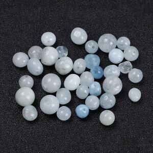 即日発送!天然石ビーズ 天然石さざれ石 アクアマリン(10ヶ)