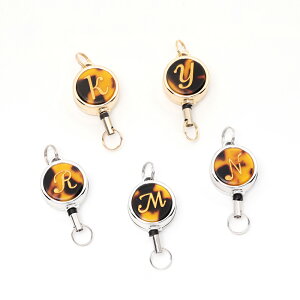 ���������I���[���L�[�z���_�[ �C�j�V��������v���[�g�t�� �}�[�u���͗l ���[���X�g���b�v �L�[���[�� �L�т� ��21×50mm�i1���j