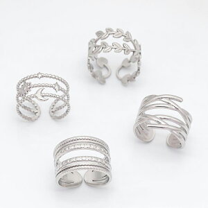 ���������I�X�e�����X�����O �w�� �X�}�[�g �V���v�� ���j�[�N �������ȃf�U�C�� �I�[�v�������O 16�����a��18mm�i1���j