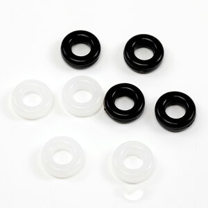 即日発送!メガネストッパー 眼鏡ズレ落ち防止 シリコン素材 メガネテンプルに通すだけ めがね落ちない留めパーツ 約14mm (10ヶ)