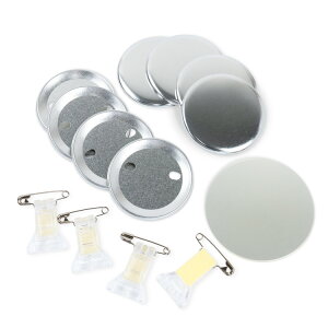 57mm �N���A�X�^���h �ʃo�b�W�p�[�c�Z�b�g 250��