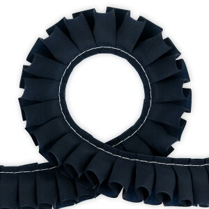 W[[bg v[c{ 24mm Ah~ 1m / Georgette [Pleated] Ribbon 24mm Admiral 1m