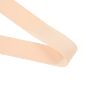 W[[bg { 24mm t~S 1m  / Georgette Ribbon 24mm Flamingo 1m