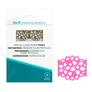 [SUPER PRICE] We R Memory Keepers �{�[�_�[�p���` [�g���s�J���t�����[] / Tropical Flower Border Punch