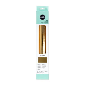 Sizzix VWbNX Surfacez eNX`[[ [S[h] 30.48cm × 121.92cm / Texture Roll [Gold] 12" × 48"