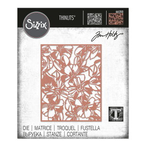 Sizzix VWbNX Vbc _C [t[] / Thinlits Die Flowery by Tim Holtz
