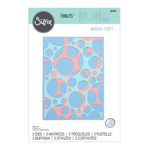 Sizzix VWbNX Vbc _C Zbg [T[NC[] / Thinlits Die Set 3PK Circle Layers by Jessica Scott