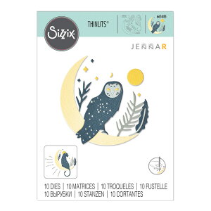 Sizzix VWbNX Vbc _C Zbg [~XeBJ lC`[] / Thinlits Die Set 10PK Mystical Nature by Jenna Rushforth