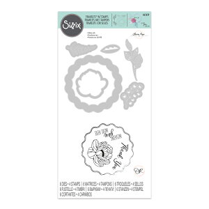 Sizzix VWbNX t[bc&X^v [EBhE {bNX] / Framelits Die Set w/Stamps Window Box