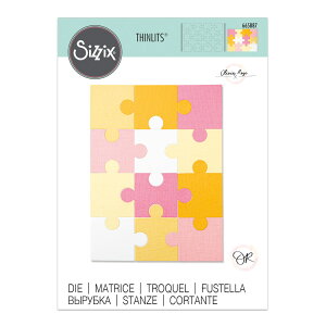 Sizzix VWbNX Vbc _C [WO\[] / Thinlits Die Jigsaw by Olivia Rose