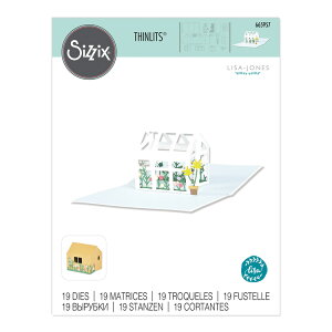 [SUPER PRICE] Sizzix VWbNX Vbc _C Zbg [|bvAbvK[f] / Thinlits Die Set 19PK Pop-Up Garden by Lisa Jones