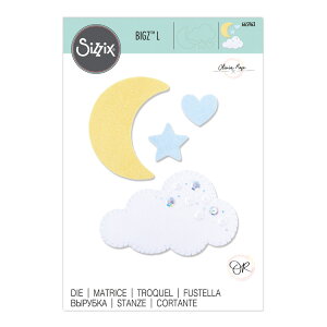 Sizzix VWbNX rbOYL _C [[&NEh] / Bigz L Die Moon & Cloud by Olivia Rose
