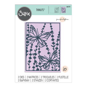 [SUPER PRICE] Sizzix VWbNX Vbc _C Zbg [{^jJJ[h tg] / Thinlits Die Set 2PK Botanical Card Front by Jennifer Ogborn