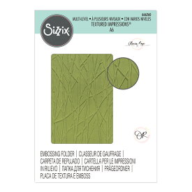 Sizzix シジックス マルチレベル テクスチャード インプレッションズ エンボッシング フォルダー [フォレスト シーン] / Multi-Level Textured Impressions Embossing Folder Forest Scene by Olivia Rose