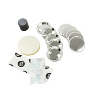 32mm マグネット 缶バッジパーツセット 250個