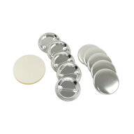 38mm ダブルフックピン 缶バッジパーツセット 250個