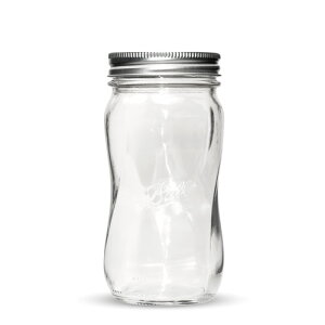 ボールメイソンジャー レギュラーマウス コレクションエリート スパイラル 480ml / Ball Mason Jar Collection Elite Spiral Regular Mouth 16oz
