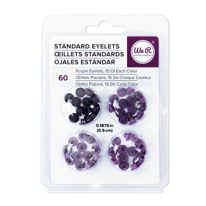 We R Memory Keepers ACbg( ng ) X^_[hTCY [p[v] ( Crop-A-Dile z[p`ACbgZb^[p ) / Stamdard Size Eyelets Purple