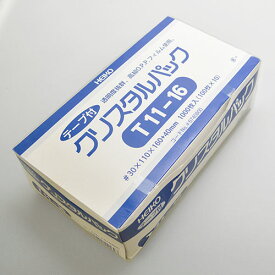 HEIKO T11-16 テープ付きOPP袋 クリスタルパック 1000枚入り