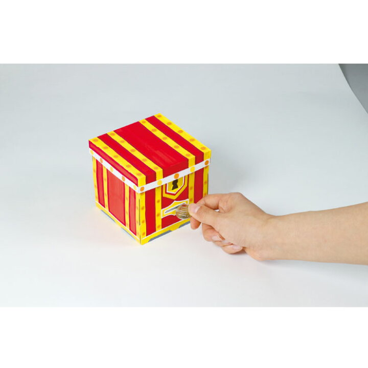 楽天市場 3980円以上送料無料 工作 貯金箱 びっくり箱 手作り オリジナル 夏休み 冬休み キット 小学生 低学年 高学年 幼児 女の子 男の子 中学生 とびだす ドッキリ貯金箱 子ども向け手作り工作 クラフトイ