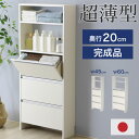 薄型 ランドリー 収納 ラック [ 幅60・幅45 ]完成品 洗面所収納 洗面所 脱衣場 脱衣所 ランドリーラック ランドリー収納 サニタリーラック ランドリーチェスト スリム 薄い 収納 省スペース 壁面収納 サニタリー タオル収納 木製 日本製