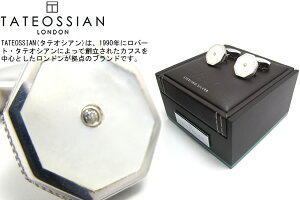 TATEOSSIAN ^eIVA SILVER DIAMOND LONDON EYE MOP CUFFLINKS _ChhAC Vo[JtXiMOPj yzyJtX{^@JtNXzyuhz