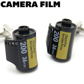 BASIC5000シリーズ CAMERA FILM CUFFLINKS カメラフィルムカフス【カフスボタン　カフリンクス】 父の日
