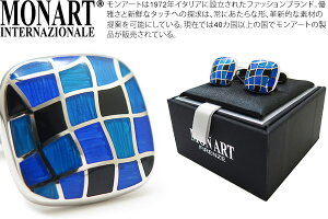 MONART A[g DANDY SAMIR BLUE CUFFLINKS _fB T~[JtXiu[jyzyJtX{^@JtNXz ̓
