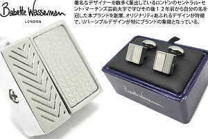 Babette Wasserman �o�x�b�g���b�T�[�}�� ROTARY SQUARE MOP CUFFLINKS ���[�^���[�X�N�G�A�J�t�X�i�����L�j�y���������z�y�J�t�X�{�^���@�J�t�����N�X�z
