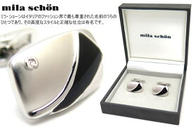 mila schon ミラ・ショーン GLOSSY EPOXY CUFFLINKS グロッシーエポキシカフス【送料無料】【カフスボタン　カフリンクス】【ブランド】 父の日