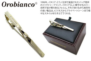 Orobianco IrAR TWIST LOGO GOLD PLATED TIE BAR cCXgS^Co[iS[hbLjyzy^Cs@^CNbvzyuhz ̓