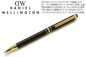 DANIEL WELLINTON �_�j�G���E�F�����g�� CLASSIC BLACK×GOLD BALLPOINT PEN �N���V�b�N �{�[���y���i�u���b�N×�S�[���h�j �y���[���֕s�z