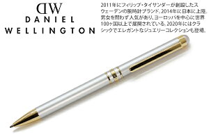 DANIEL WELLINTON �_�j�G���E�F�����g�� CLASSIC SILVER×GOLD BALLPOINT PEN �N���V�b�N �{�[���y���i�V���o�[×�S�[���h�j �y���[���֕s�z