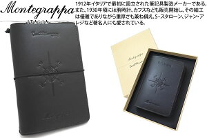 MONTEGRAPPA �����e�O���b�p �A�[�l�X�g�E�w�~���O�E�F�C �m�[�g�u�b�N�J�o�[�i�g���I�jErnest Hemingway LEATHER NOTEBOOK COVER TRIO�y���������z