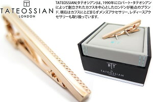 lN^Cs TATEOSSIAN ^eIVA GRID LONG ROSE GOLD TIE CLIPS(53mm) ObhO^Co[([YS[h)^CNbv uh Vv v[g j  肰Ȃ 킹₷ X